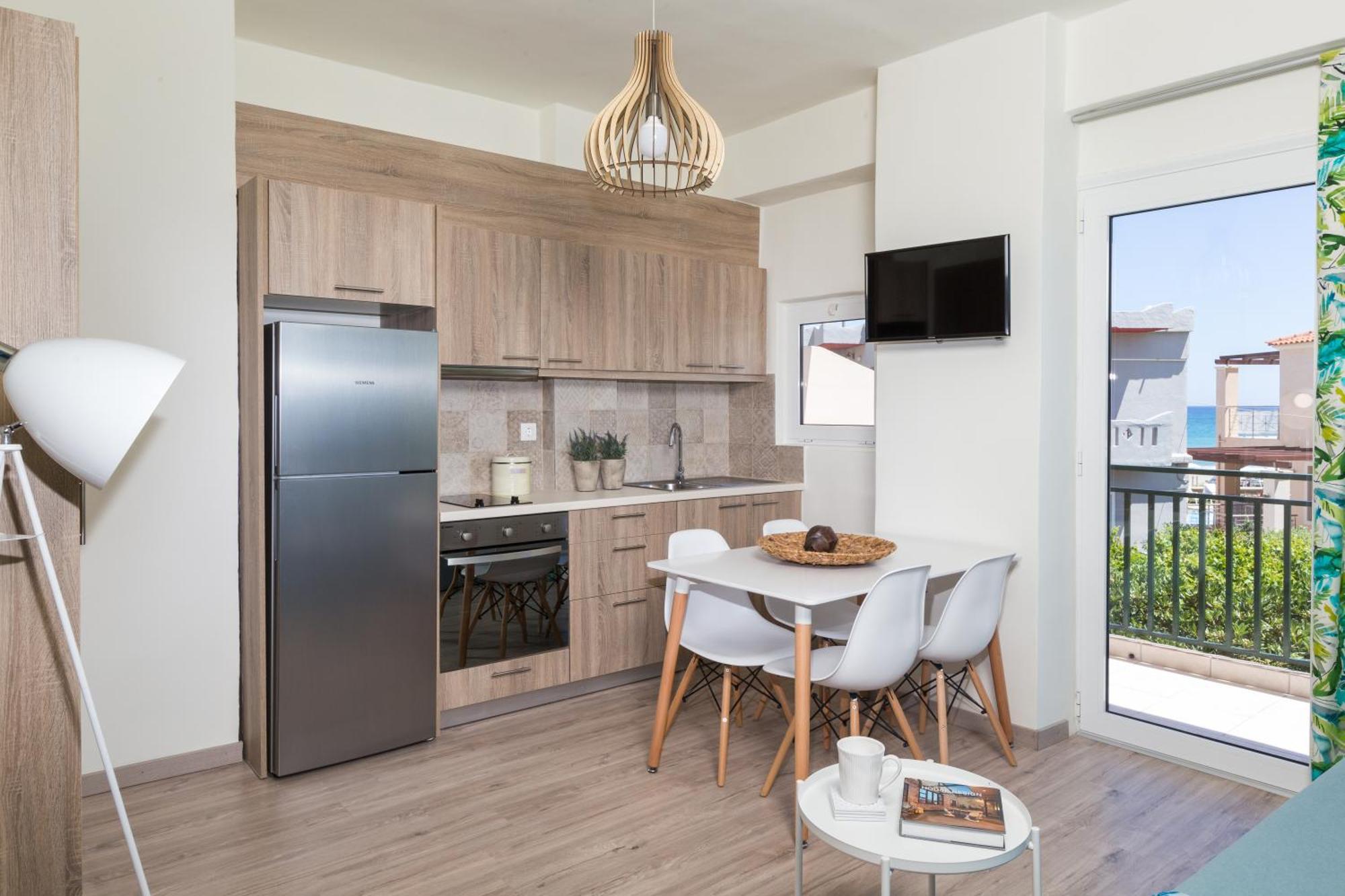 Anemi Blue Apt, Suitable Up To 4, Near The Beach! Rethymno Exterior foto